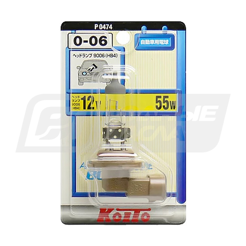 KOITO HB4 (9006) 12V 51W P22d T12, 1шт p0474