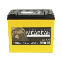 Тюменский медведь LA 55 Ач, о/п TM6CT550LAASIA65B24